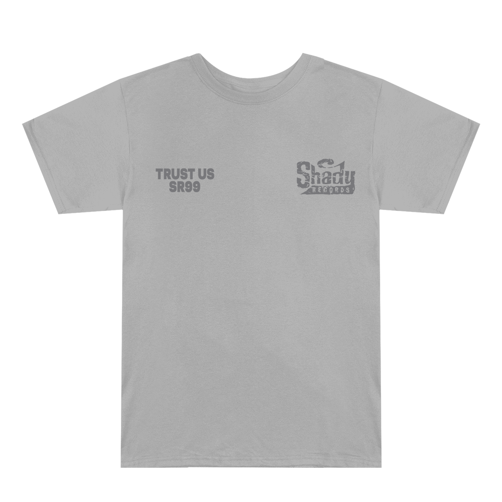 Trust Us Boxer T-Shirt (Grey) Front
