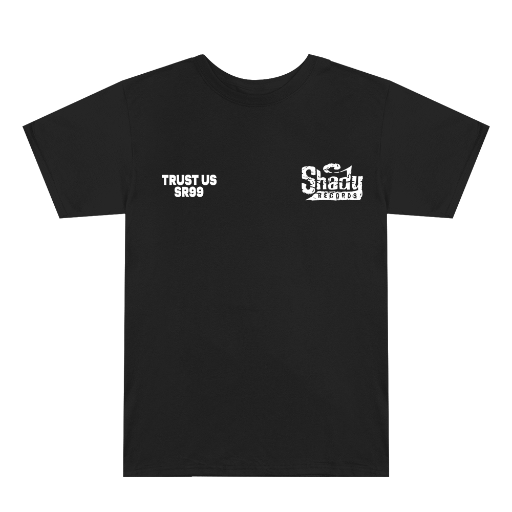 Trust Us Boxer T-Shirt (Black) Front