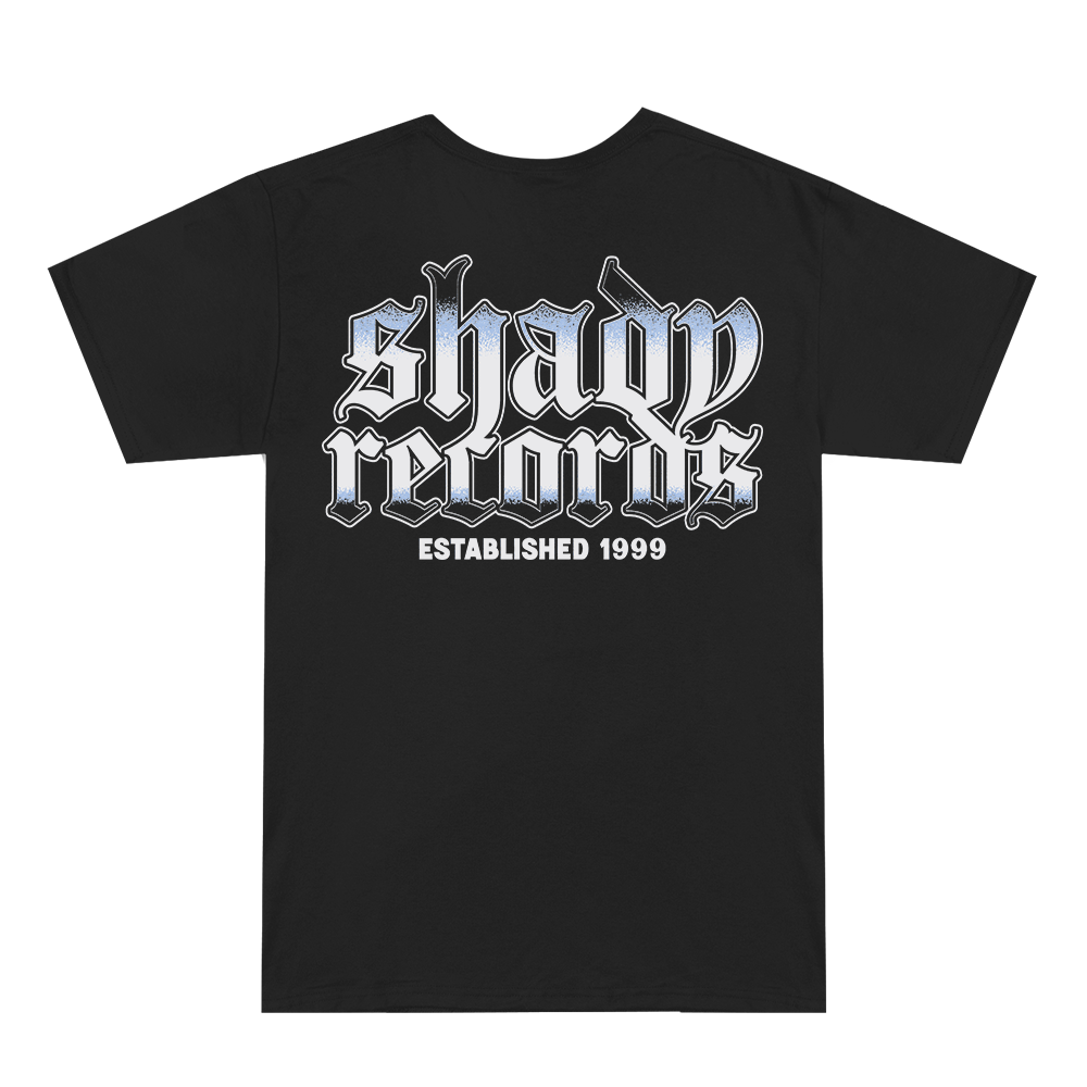 Shady Records Chrome Logo T-Shirt (Black) Back