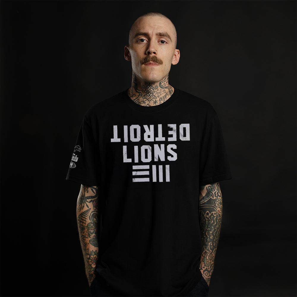 Shady Records x Jack White x Detroit Lions 3M Reflective T-Shirt