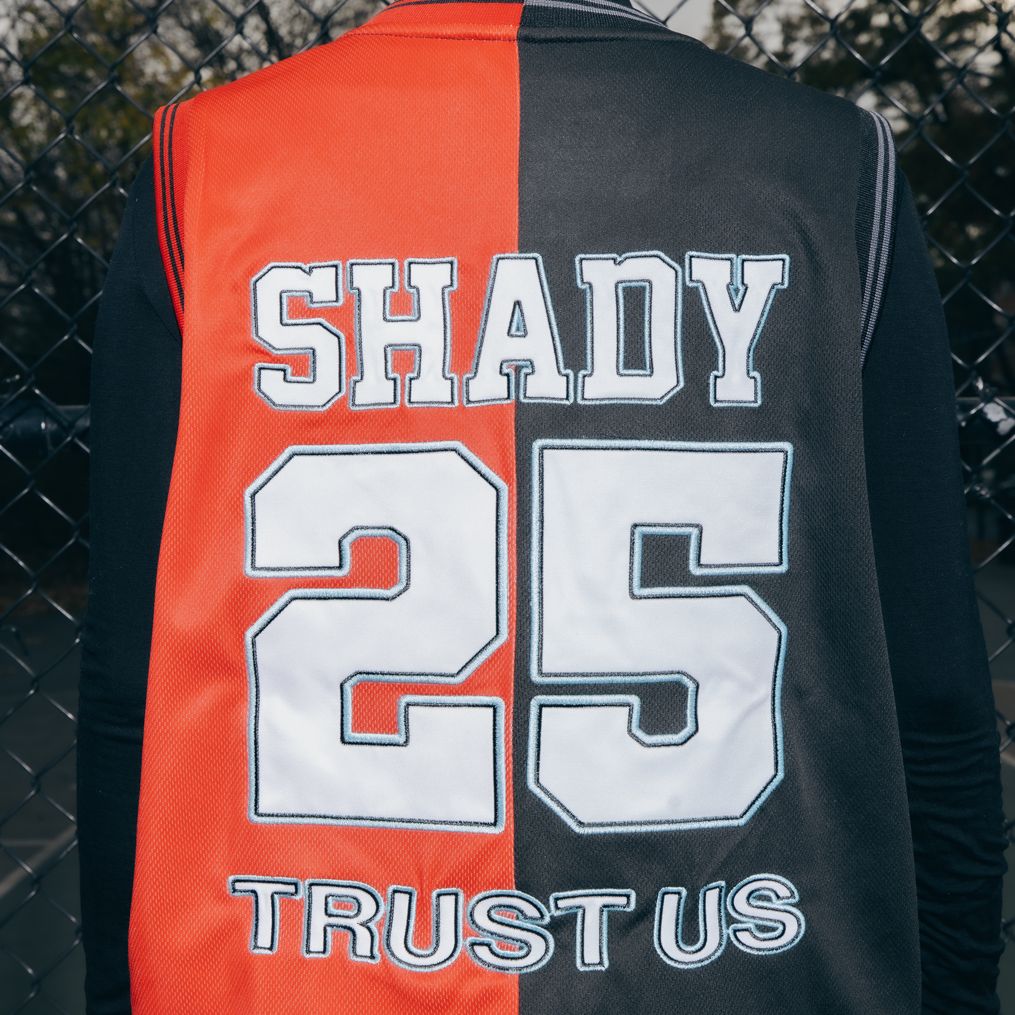 Shady Records 25th Anniversary Basketball Jersey - Shady Records Shady Records 25th Anniversary Basketball Jersey - Shady Records