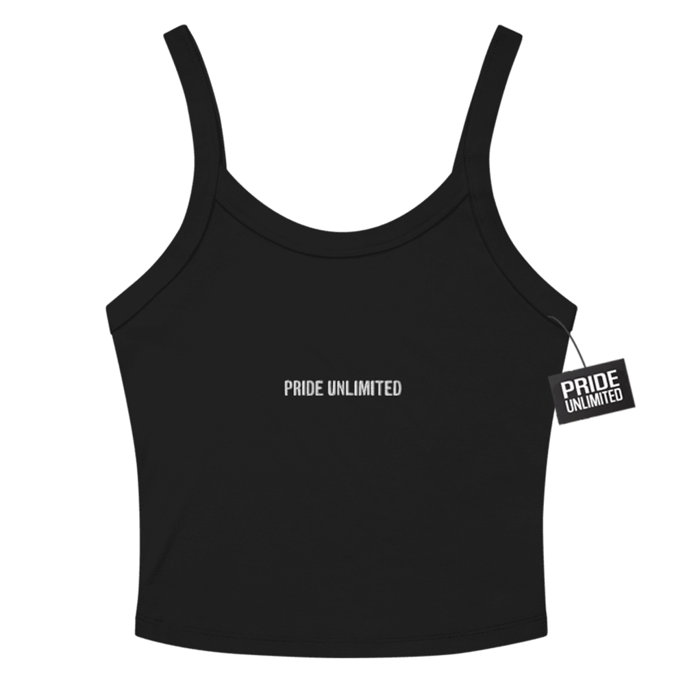 Pride Unlimited Black Cropped Tank
